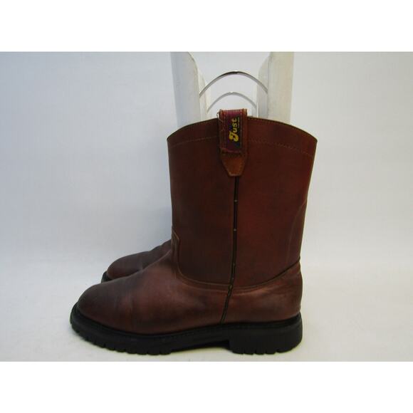 Mens Size 11 D Brown Leather Cowboy Western Roper Boots main image 10